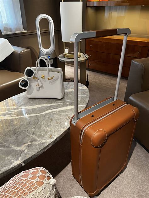 valise cuir hermes|hermes leather luggage.